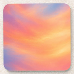 Pastel Sunset Coasters Gradient Dreamy Aesthetic