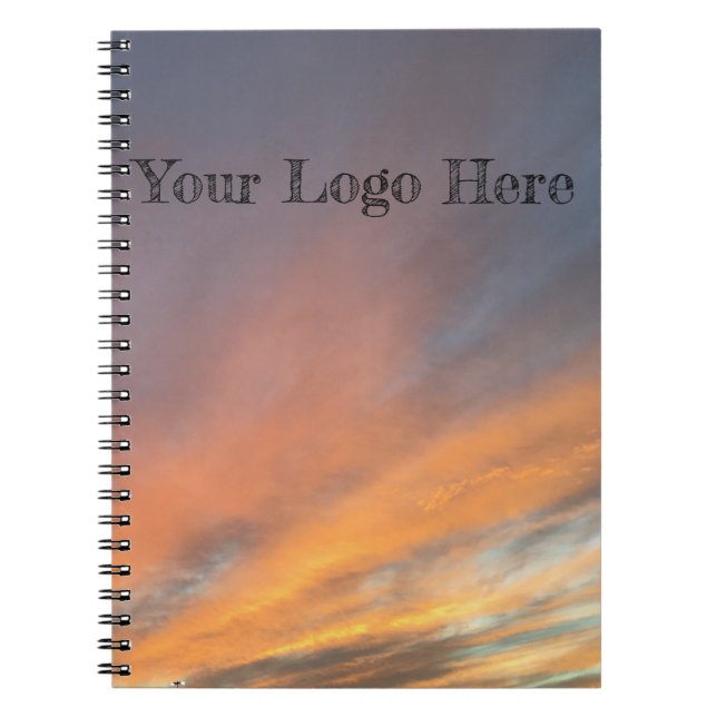 Pastel Sunset  Notebook (Front)
