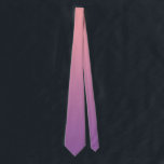 Pastel Sunset Pink Purple Ombre Gradient  Tie<br><div class="desc">Sunny ombre design in sunset aesthetic. Soft gradient colour transition. Ombre neck tie</div>