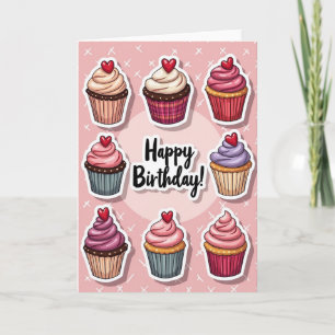 Pastel Sweets Birthday Card