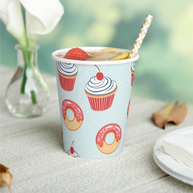 Pastel sweets Paper cup (Insitu)