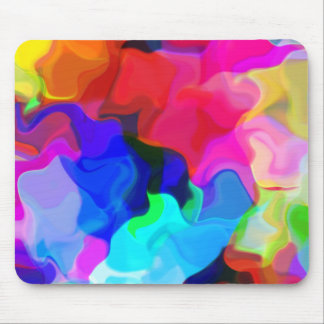 Pastel Swirls Mouse Mat