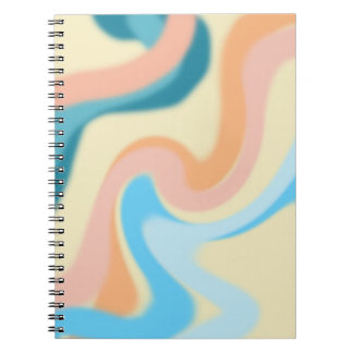 Pastel Swirls Notebook