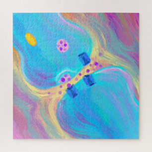 Pastel Synapse Jigsaw Puzzle