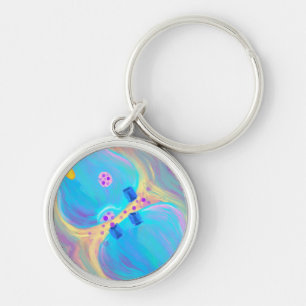 Pastel Synapse Key Ring