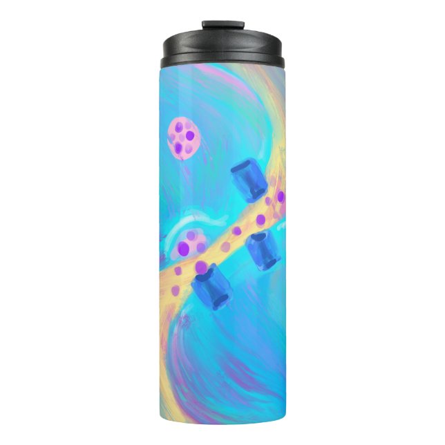 Pastel Synapse Thermal Tumbler (Front)