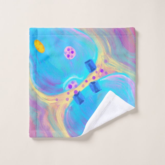 Pastel Synapse Wash Cloth (Wash Cloth)