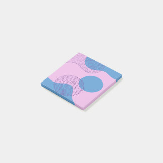 Pastel synthwave vaporwave retro post it notes