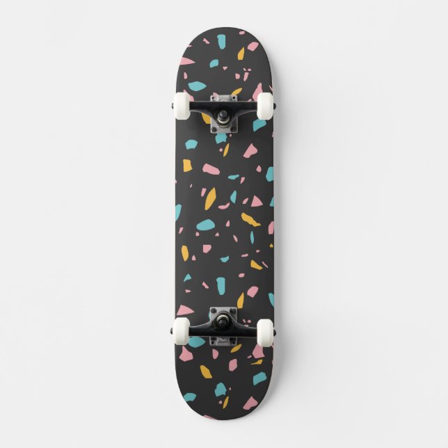 Pastel Terrazzo Skateboard (Front)