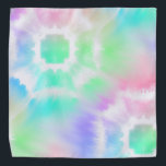 Pastel Tie Dye Bandana<br><div class="desc">Pretty pastel tie dye pattern</div>