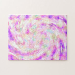 Pastel Tie Dye Jigsaw Puzzle