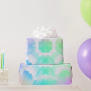 Pastel Tie Dye Wrapping Paper