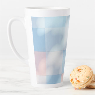 pastel-toned pink and light blue cups