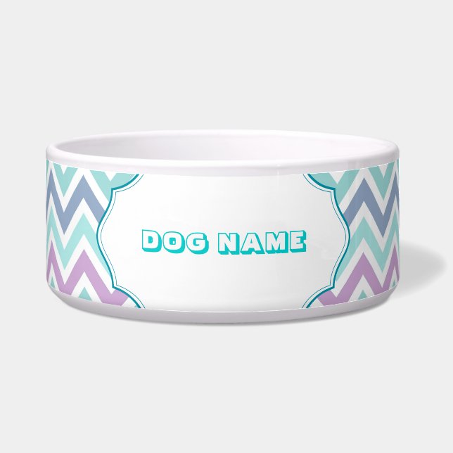 Pastel Tones Seamless Chevron Pattern (Front)
