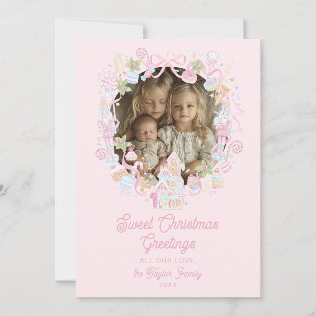 Pastel Treats | Sweet Holiday Wishes | Photo (Front)