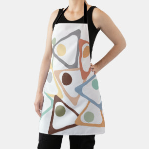 Pastel Triangles Apron