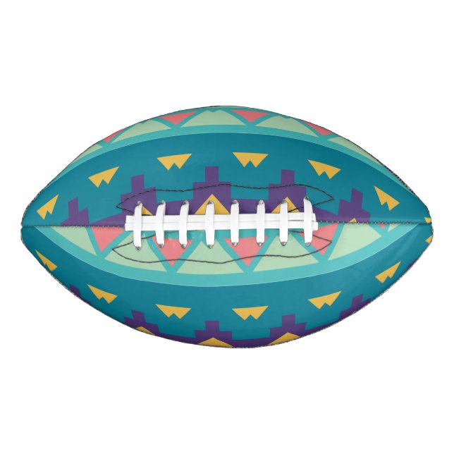 Pastel tribal design american football (Front)