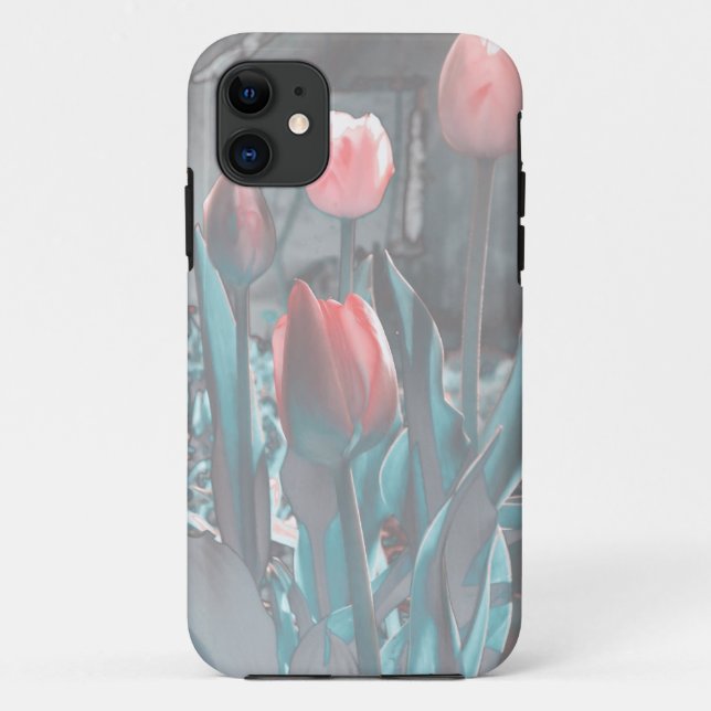 Pastel tulips iPhone 5 case (Back)