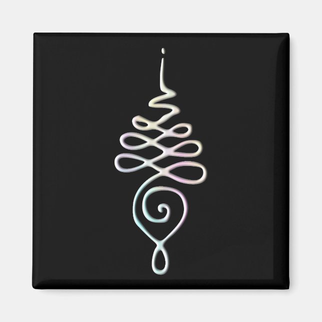 Pastel Unalome Magnet (Front)
