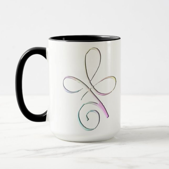 Pastel Unconditional Love Mug (Left)