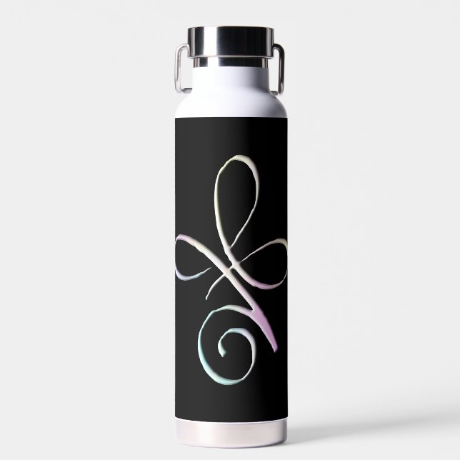 Pastel Unconditional Love Water Bottle (Front)