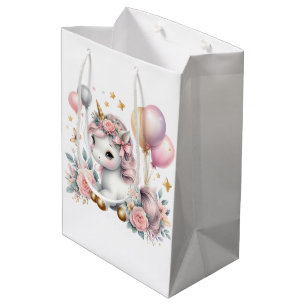Pastel Unicorn  Medium Gift Bag