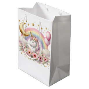 Pastel Unicorn  Medium Gift Bag
