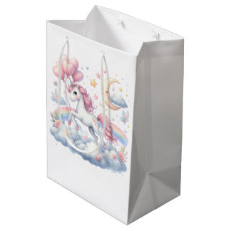 Pastel Unicorn  Medium Gift Bag