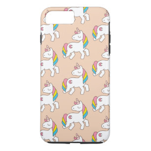 Pastel Unicorn Pattern iPhone 8 Plus/7 Plus Case