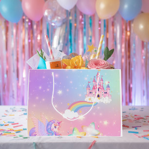 Pastel Unicorn Princess Gift Bag