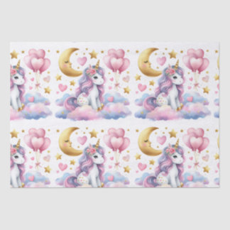 Pastel Unicorn Tissue Paper