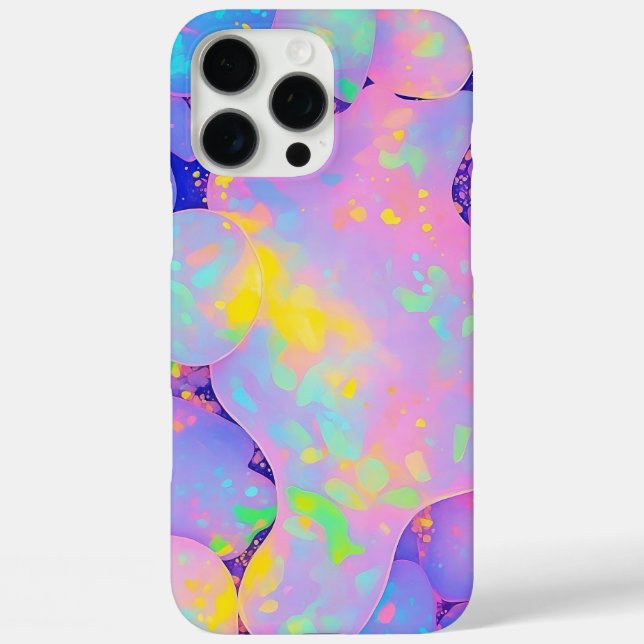 Pastel Vibrant Design Abstract Colour Case-Mate iPhone Case (Back)