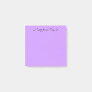 Pastel Violet Post-it Notes