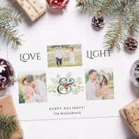 Pastel Watercolor Christmas Floral 3-Photo 