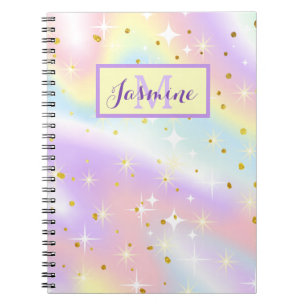 Pastel Watercolor Dreams - Personalised Notebook