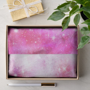 Pastel Watercolor & Galaxy Nebula Abstract Pattern Tissue Paper