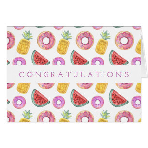 Pastel Watercolor Pool Float Pattern