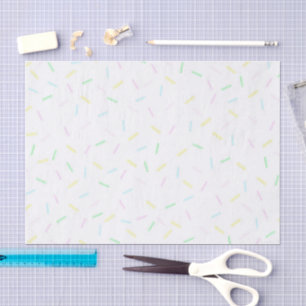 Pastel Watercolor Sprinkles Tissue Paper