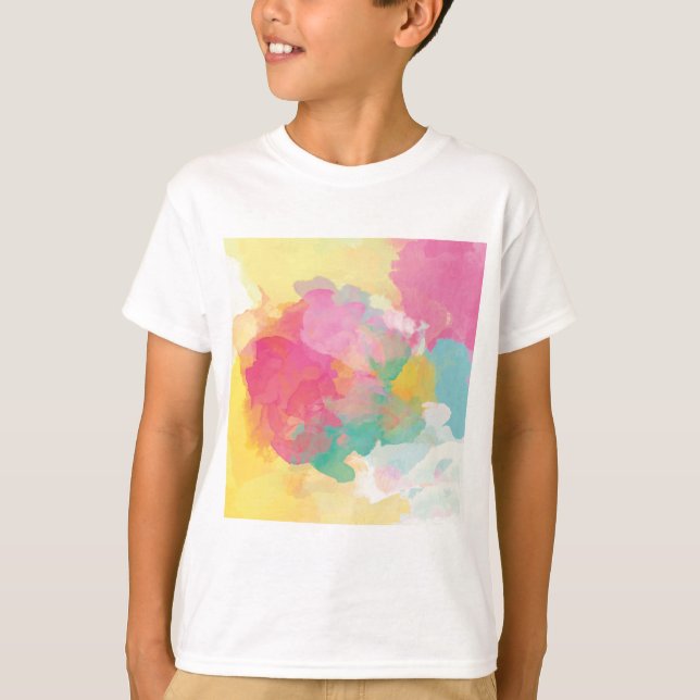 Pastel Watercolors T-Shirt (Front)