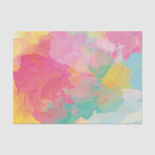Pastel Watercolors Tissue Paper