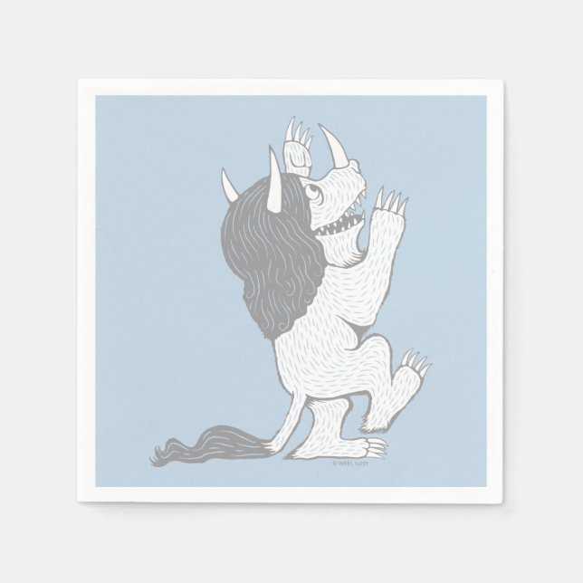 Pastel Wild Thing Napkin (Front)