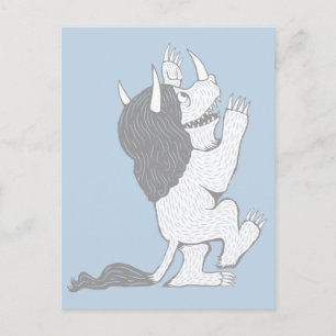 Pastel Wild Thing Postcard