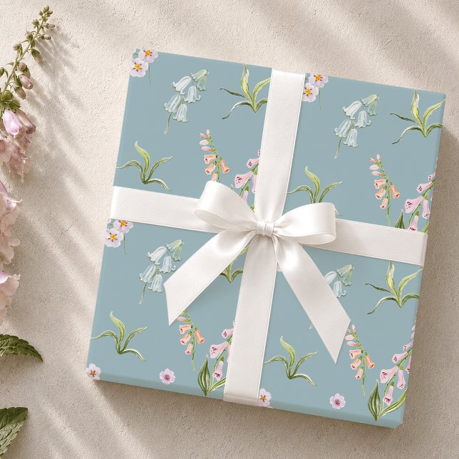 Pastel Wildflower Meadow Wrapping Paper (Creator Uploaded)