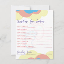Pastel Wishes for Baby | Gender Neutral Keepsake