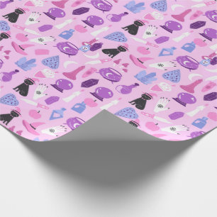 Pastel Witch pattern Wrapping Paper