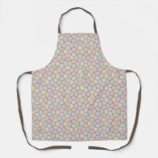 Pastel Wood Slices Apron