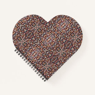 Pastel Wooden Beads Blanket Notebook