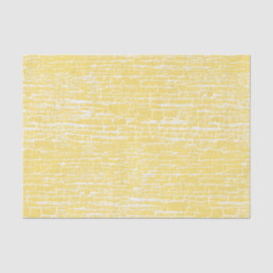 Pastel Yellow Crackle Tissue Paper