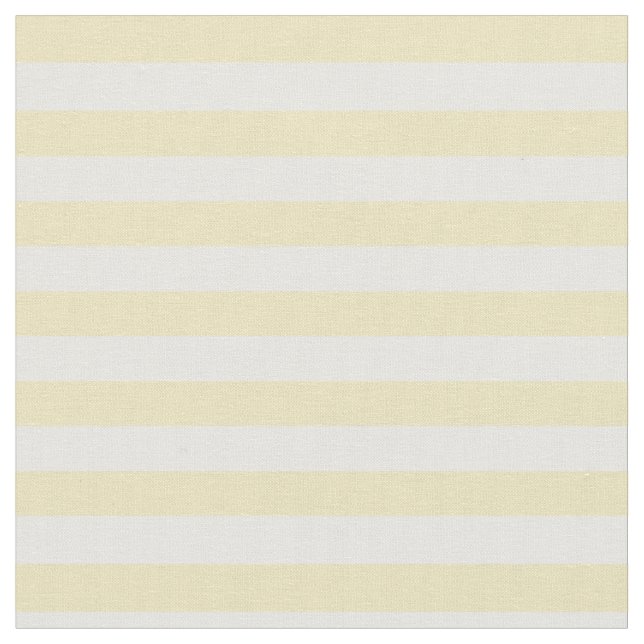 Pastel Yellow & White Striped Fabric (Close Up)