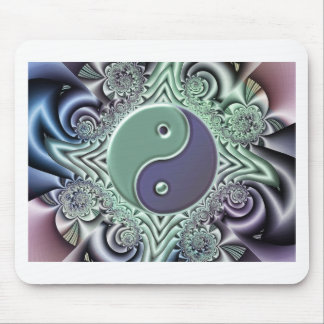Pastel Yin Yang Mouse Mat